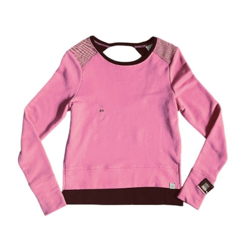 Victoria's Secret Victoria's Secret SPORT Pink/Black Sweatshirt | Size XS Size XS / US 0-2 / IT 36-38 - 1 Thumbnail