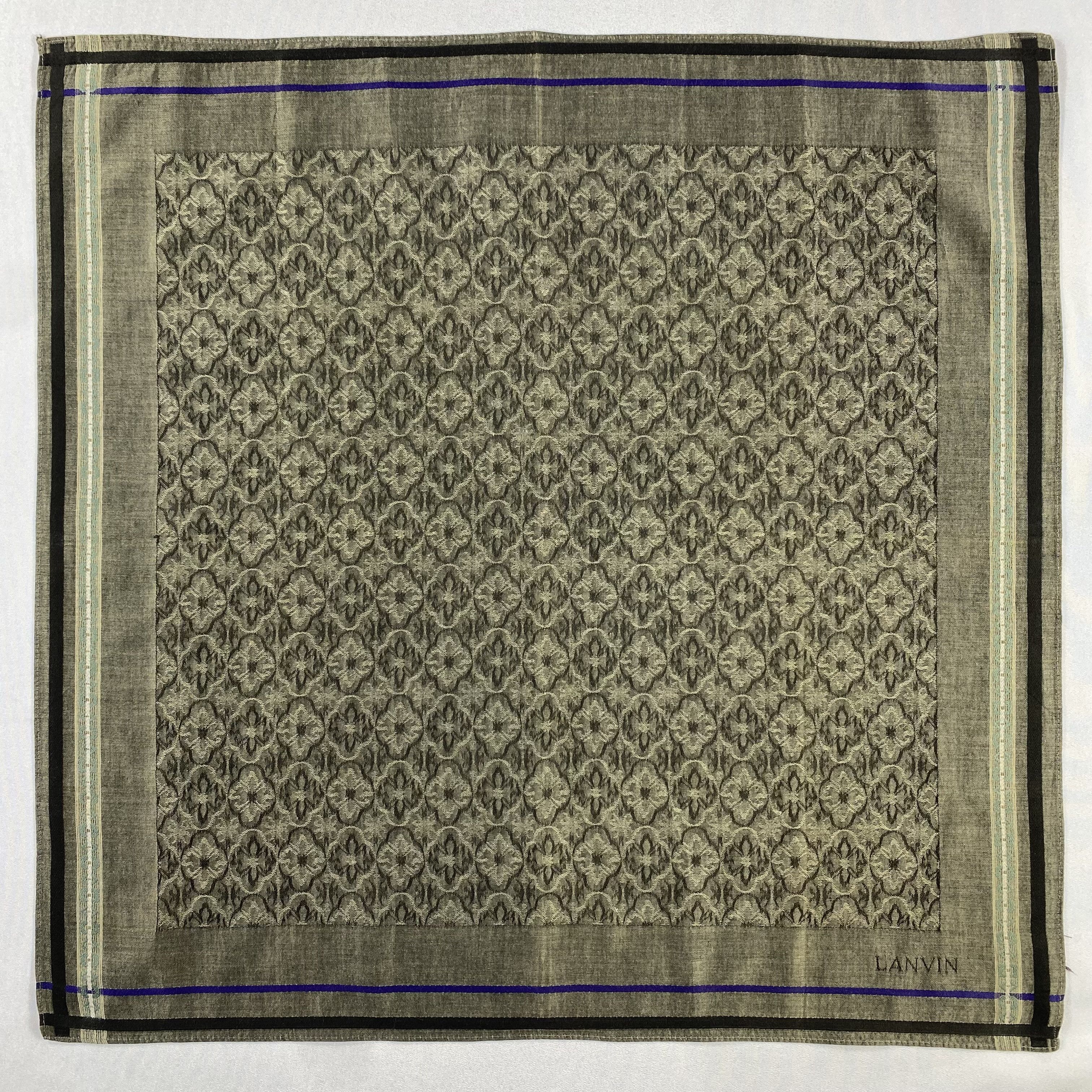 Lanvin × Vintage Lanvin Bandana/ Handkerchief / Neckerchief-P1286 Size ONE SIZE - 1 Thumbnail
