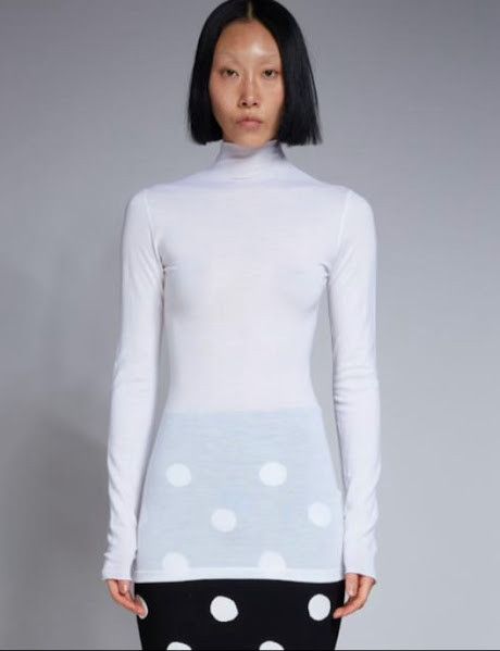 o1w1db10125 Sweater in White