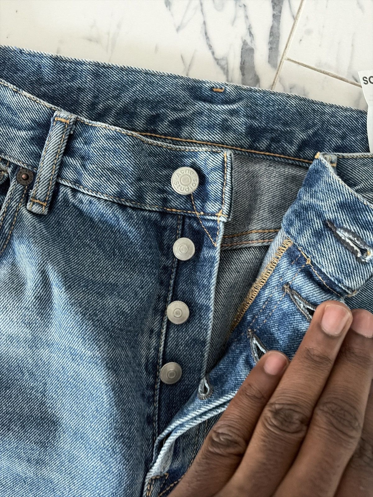 Acne Studios Acne Studios 1992M Vintage Blue Size US 34 / EU 50 - 9 Thumbnail