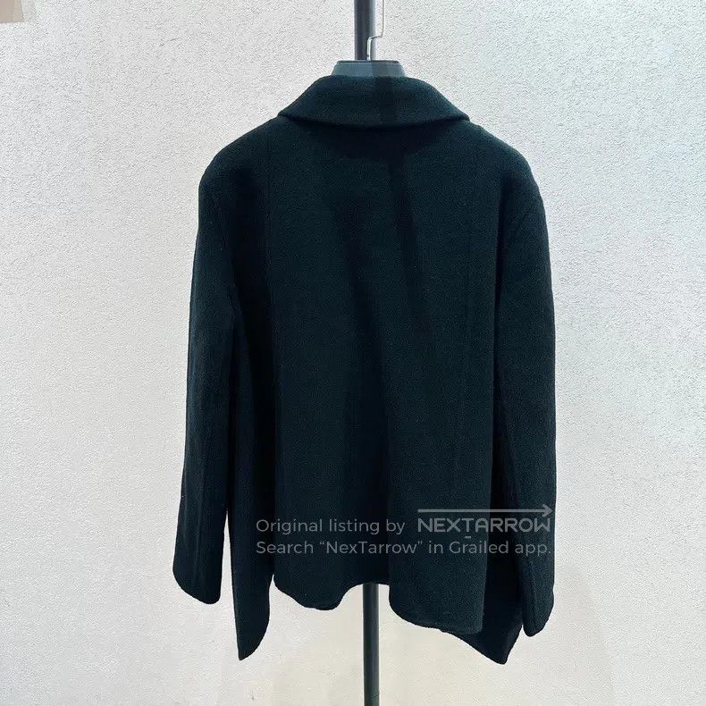 Hermes Hermes Black Cashmere Blazer Jacket Size 42R - 3 Thumbnail