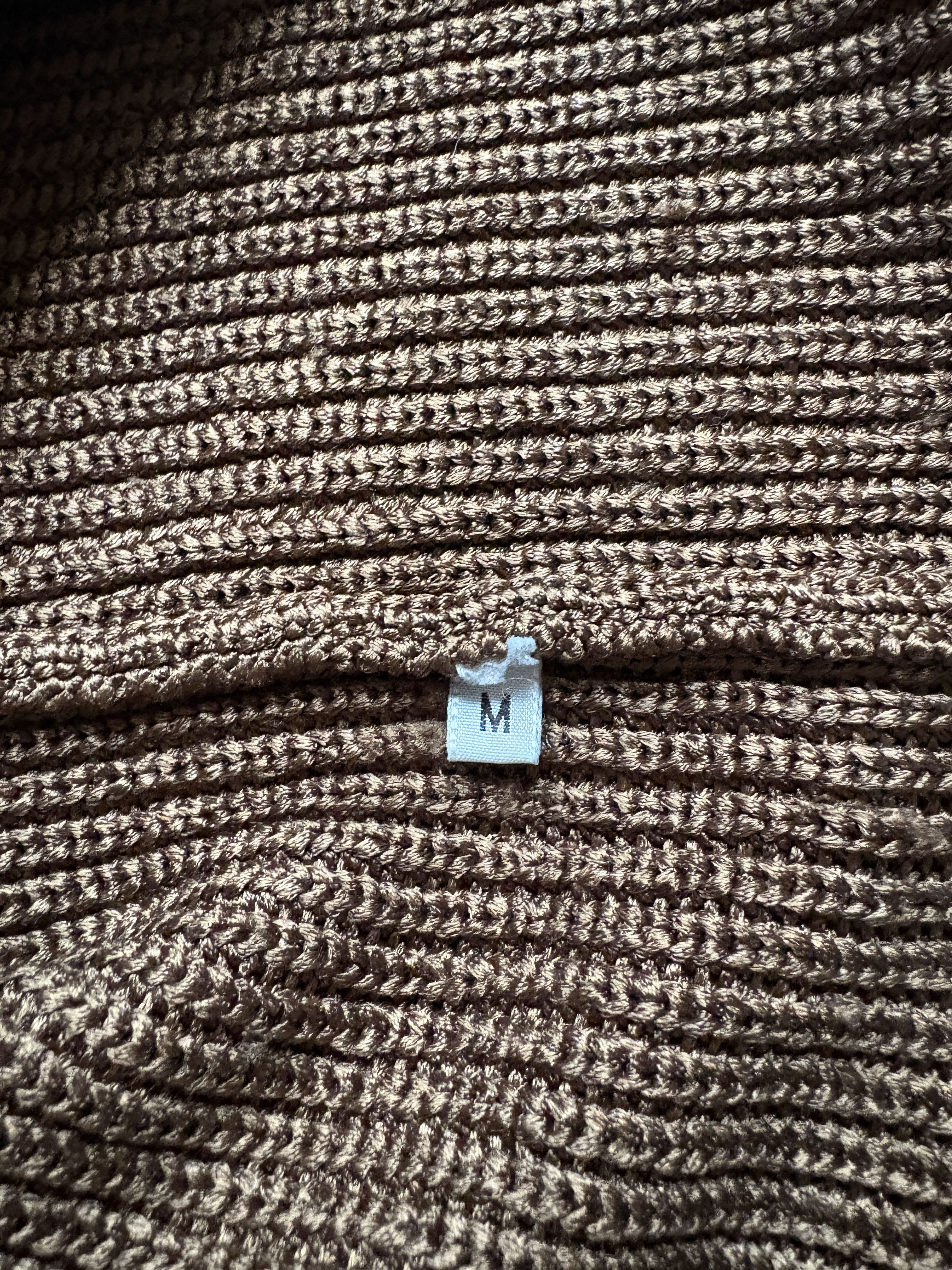 Celine ⚡️QUICK SALE⚡️Celine Brown Silk Knit Sleeveless Top Size M / US 6-8 / IT 42-44 - 5 Thumbnail