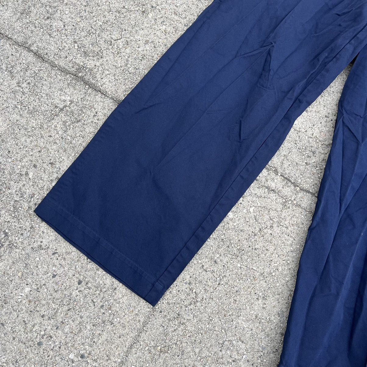 Comme des Garcons × Japanese Brand Comme des garçons 2008 navy wide leg trousers size 28 Size US 28 / EU 44 - 5 Thumbnail