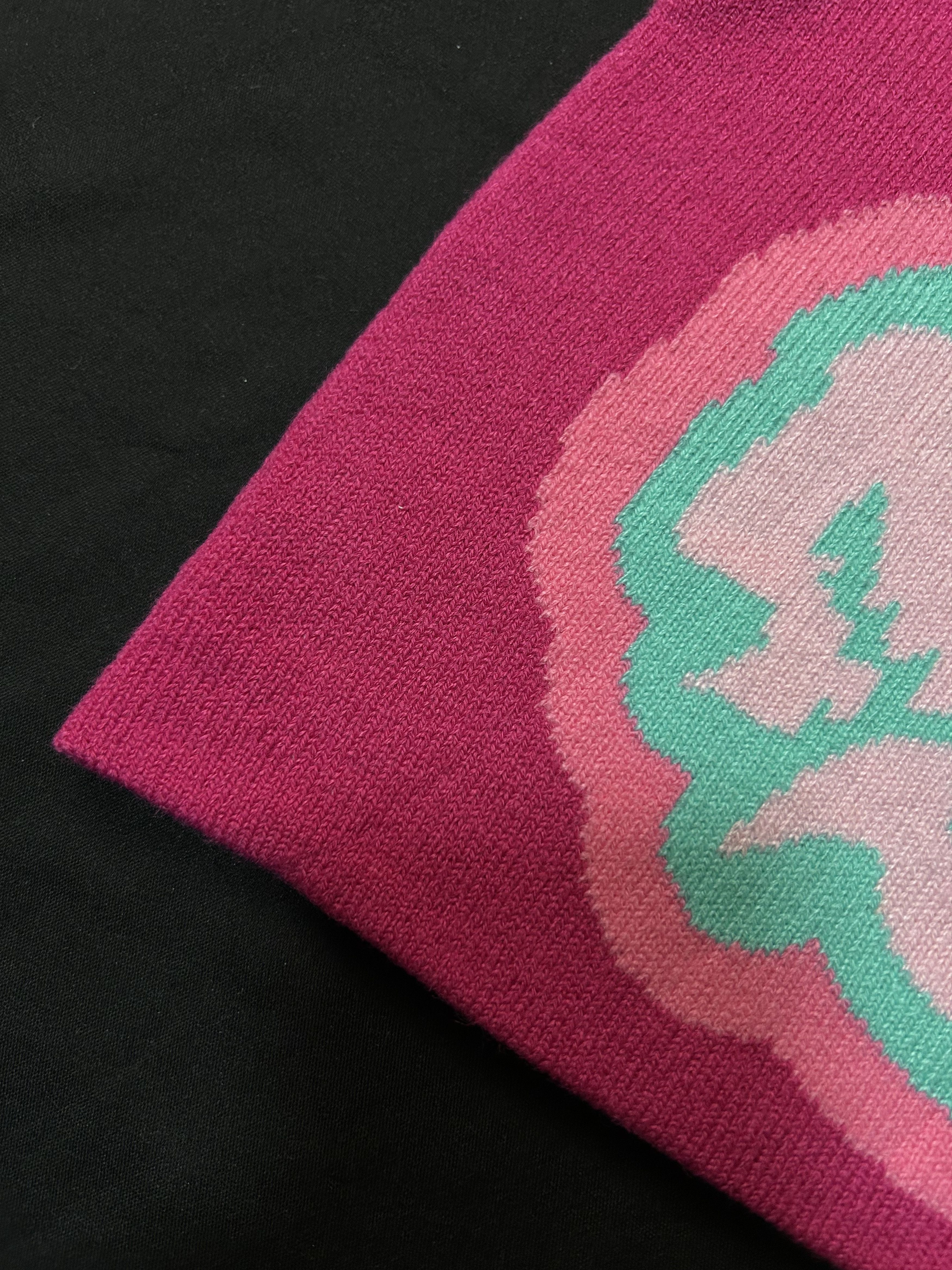 Japanese Brand Rare LWNT Cotton Candy No Cuff Knit Beanie Hats OS Size ONE SIZE - 3 Thumbnail