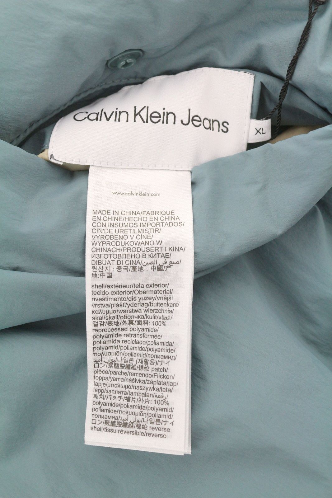 Calvin Klein REVERSIBLE SKATER XL Unisex Loose Fit Jacket 86398 Size US XL / EU 56 / 4 - 14 Thumbnail