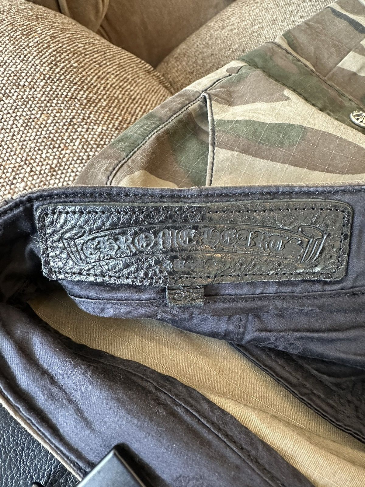 Chrome Hearts CHROME HEARTS ARMY CAMO PATCHED CARGOS Size US 36 / EU 52 - 6 Thumbnail