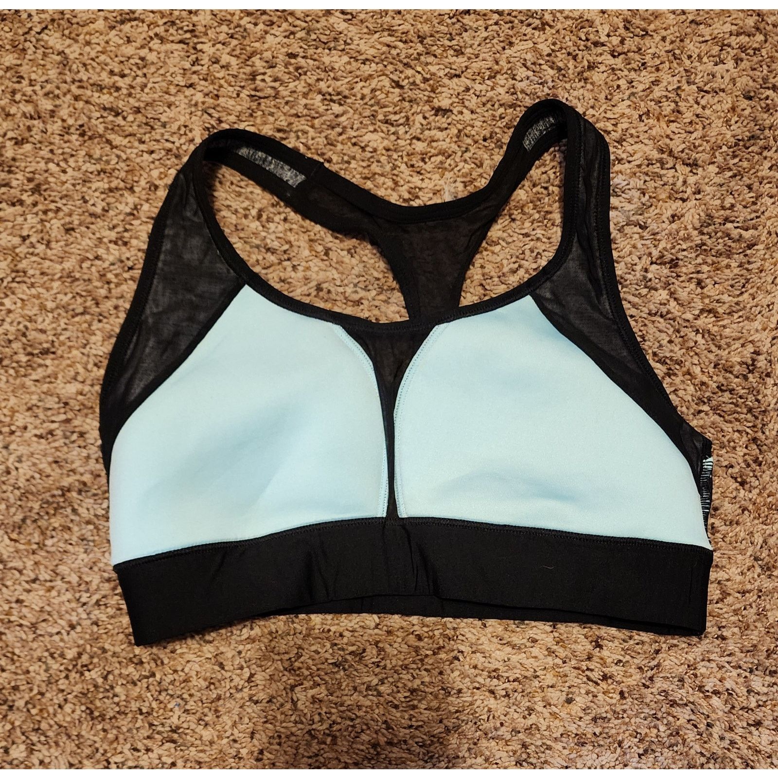 Victoria's Secret Victoria's Secret Pink Sport Bra Gray teal Racerback S 26" Size S / US 4 / IT 40 - 3 Thumbnail