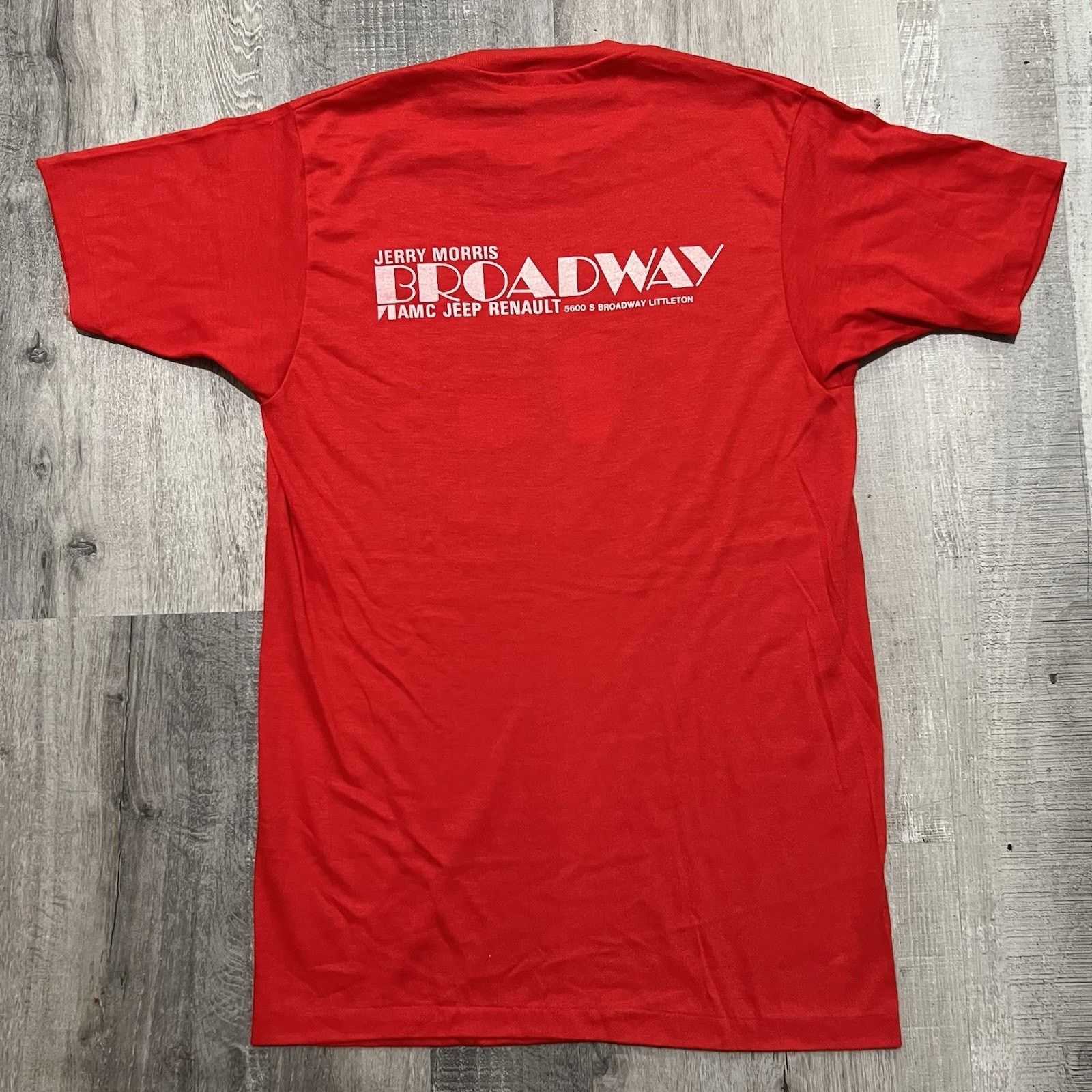 Hanes VTG 1985 1st Annual Bloody Mary Mix Off Red 80s T Shirt M Size US M / EU 48-50 / 2 - 2 Thumbnail