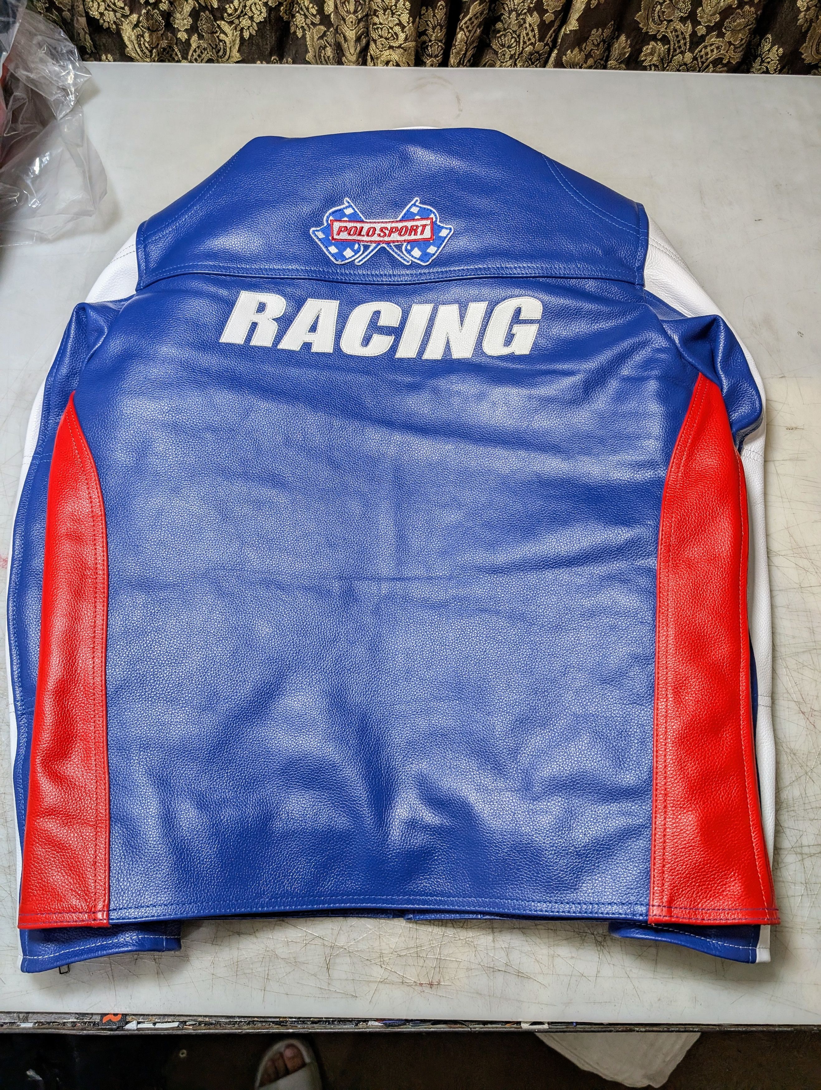 Polo Ralph Lauren Polo Ralph Lauren Rare Racing Leather Jacket Size US M / EU 48-50 / 2 - 8 Thumbnail