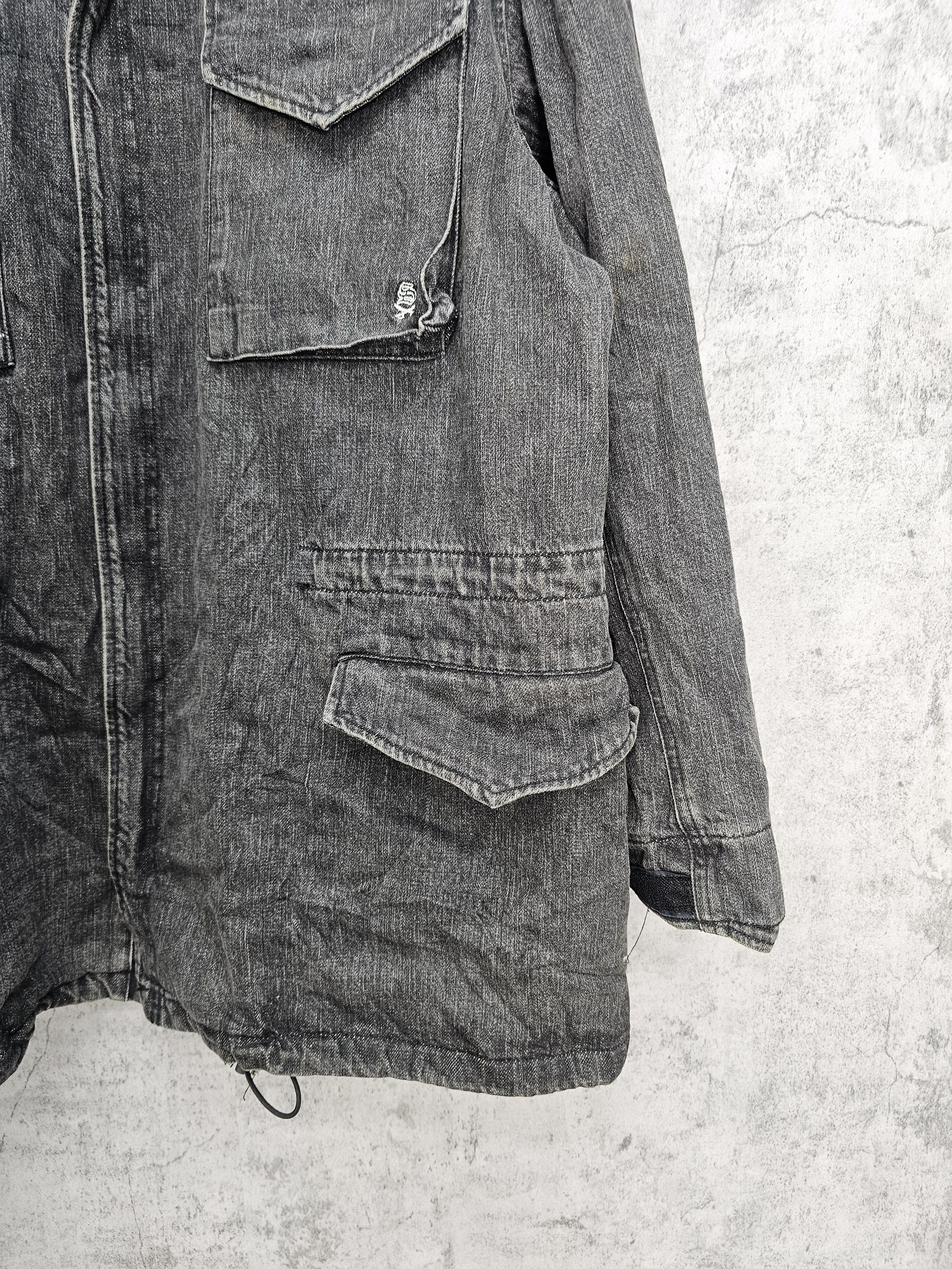 Japanese Brand SWAGGER Multi Pocket Streetwear Denim Jacket J0083 Size US XL / EU 56 / 4 - 5 Thumbnail