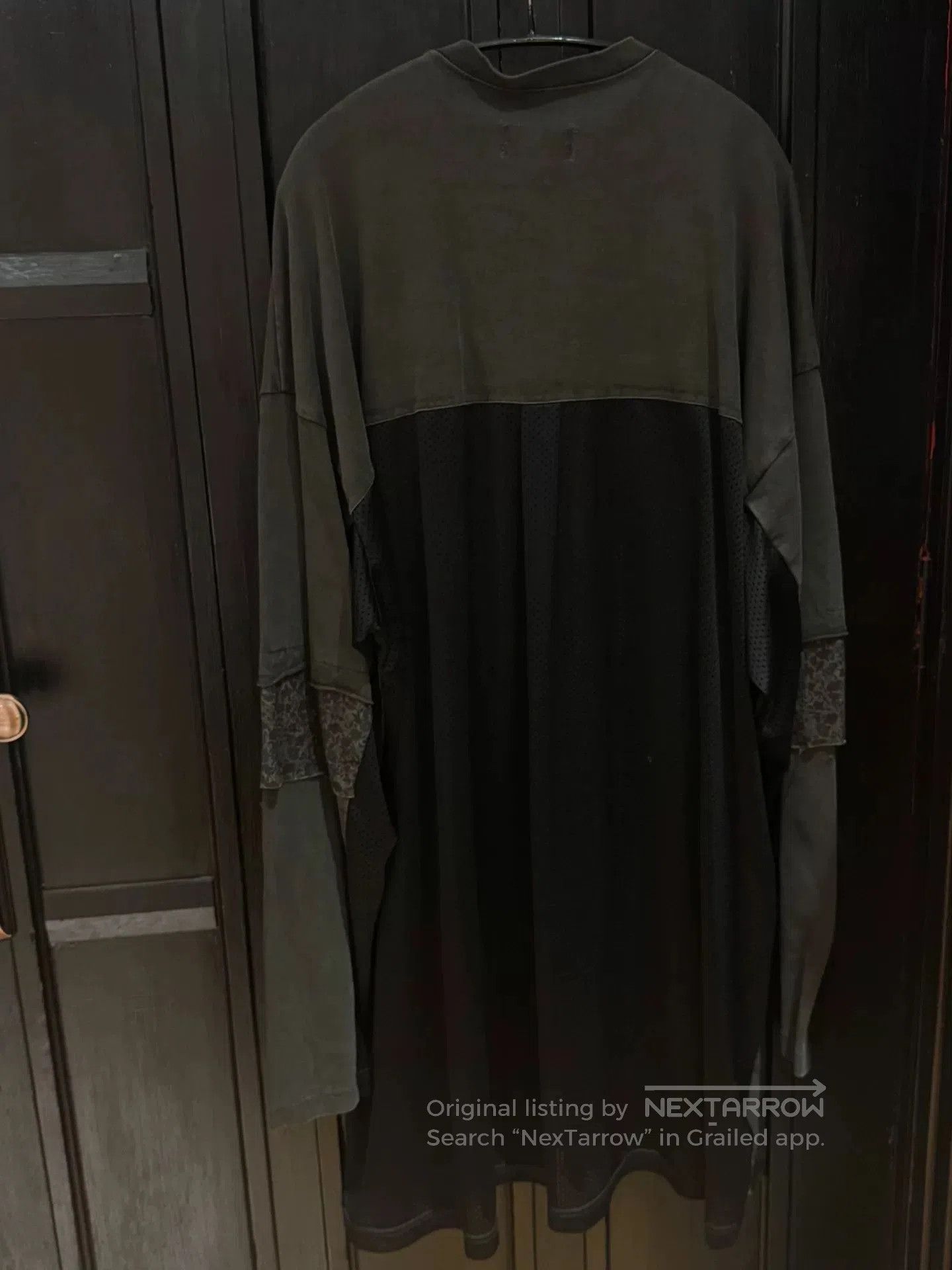 KIDILL black and gray magic circle cloak. Size XXS / US 00 / IT 34 - 5 Thumbnail