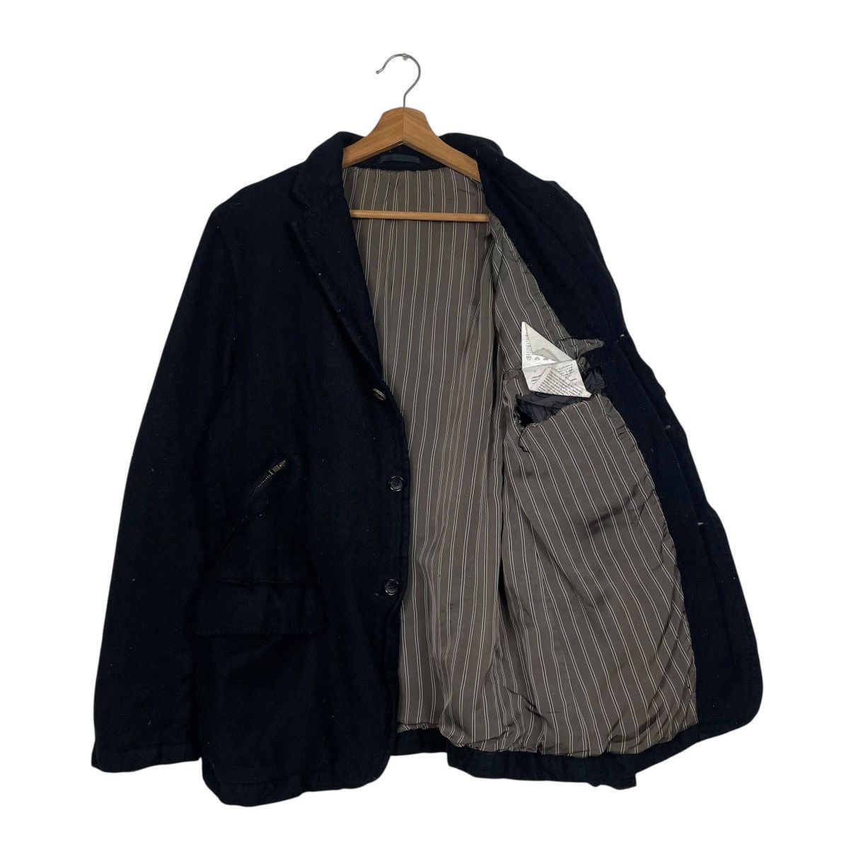 Comme des Garcons Comme Des Garcons Homme AD2005 Wool Multipocket Jacket Size US M / EU 48-50 / 2 - 9 Thumbnail