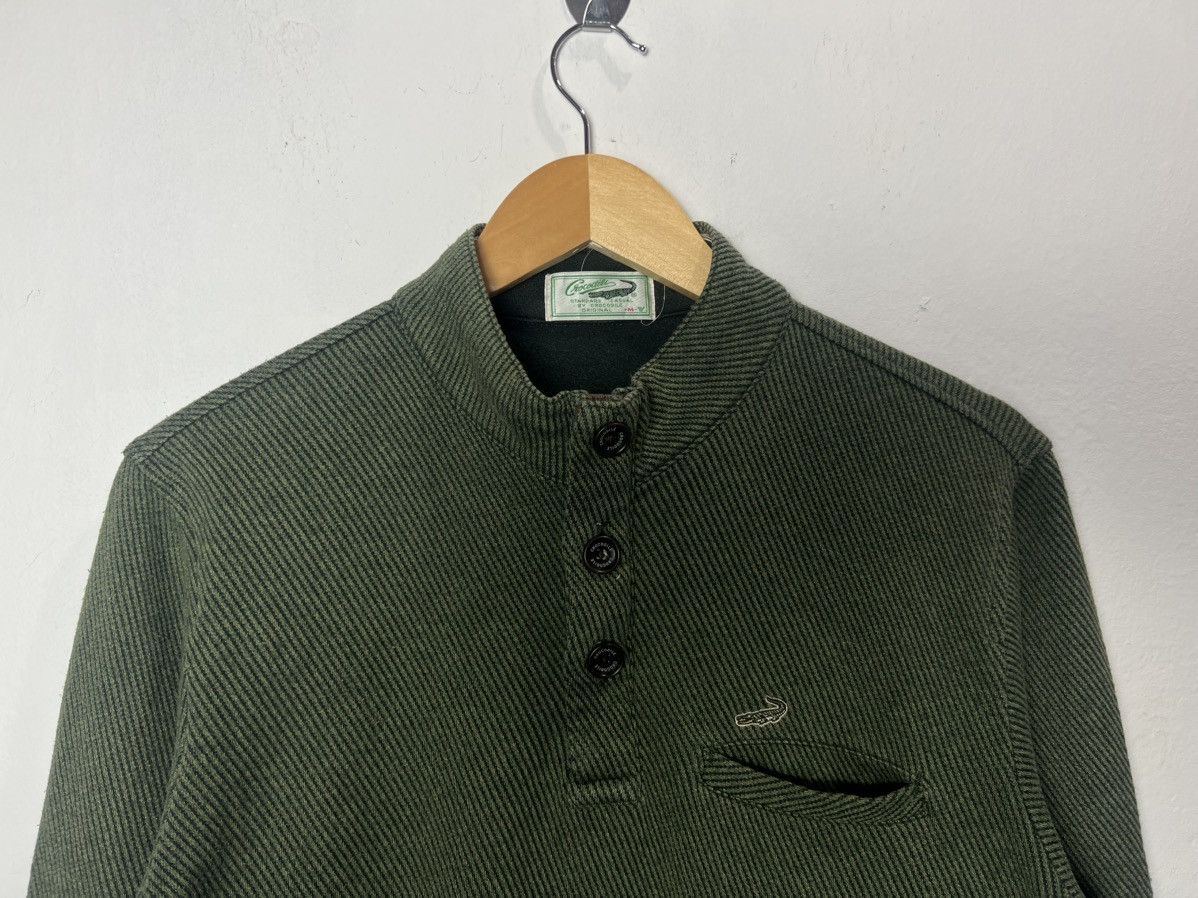 Vintage Vintage Crocodile Mock Neck Long Sleeve Size US M / EU 48-50 / 2 - 3 Thumbnail