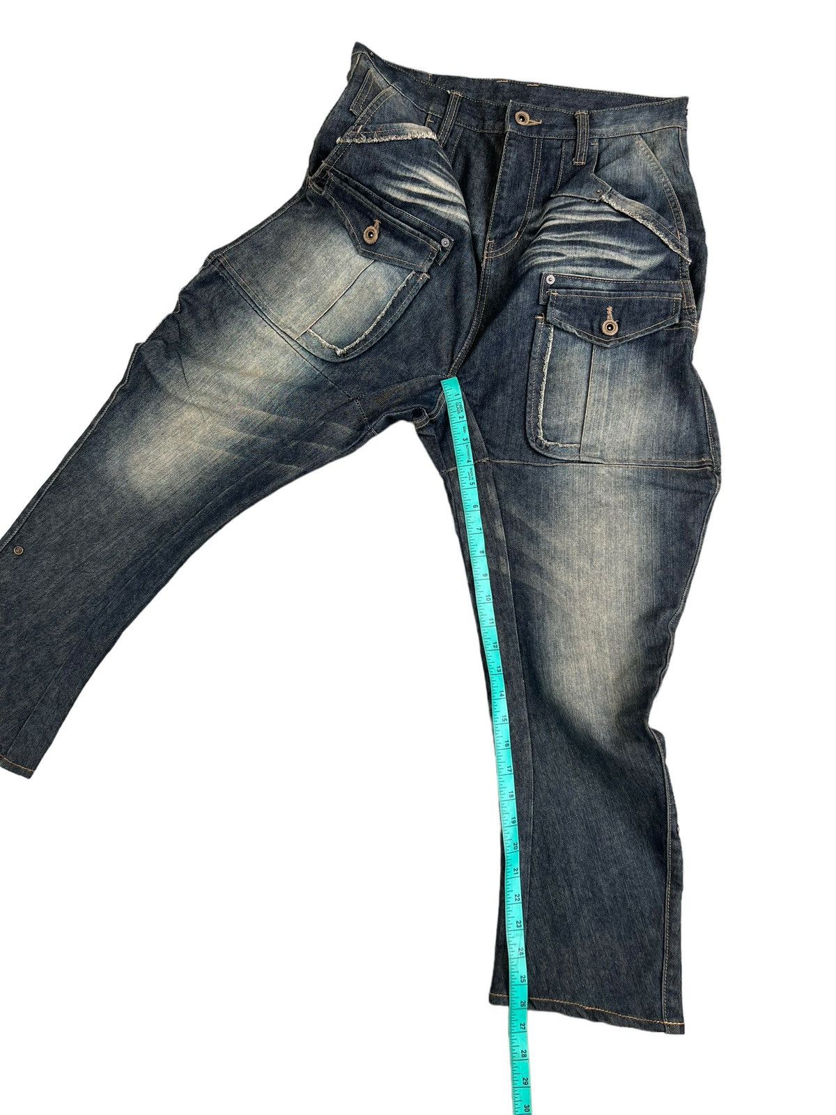 Vintage Vintage PPFM Mud Denim Balloon Jeans Size US 31 - 5 Thumbnail
