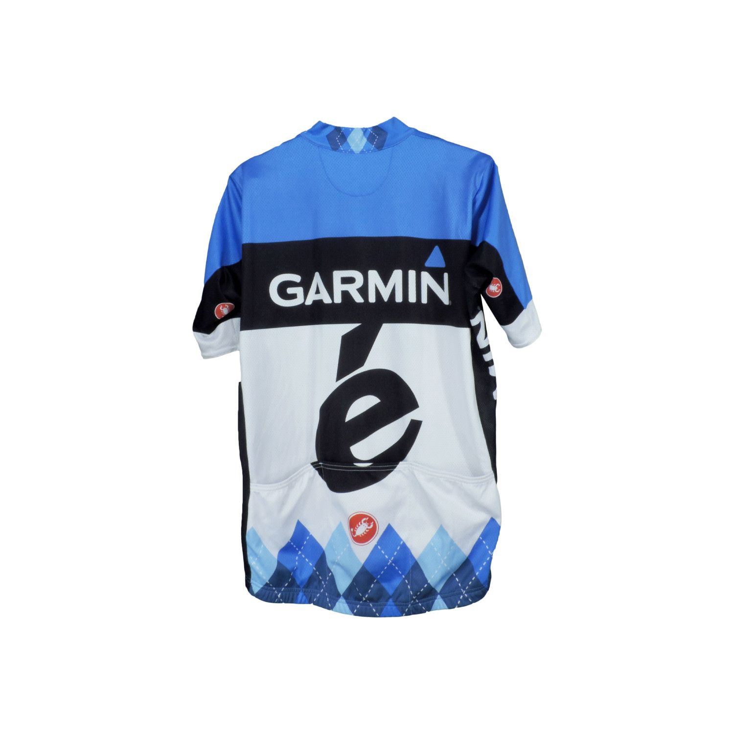 Other 2012 CASTELLI CERVÉLO GARMIN BARRACUDA PRO CYCLING JERSEY Size US XL / EU 56 / 4 - 2 Thumbnail