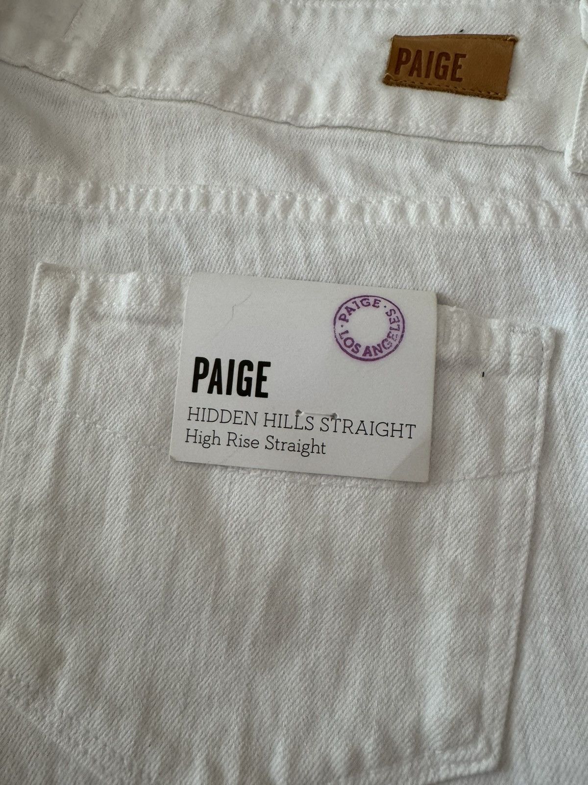 Paige Paige White Jeans Size 32" / US 10 / IT 46 - 4 Thumbnail