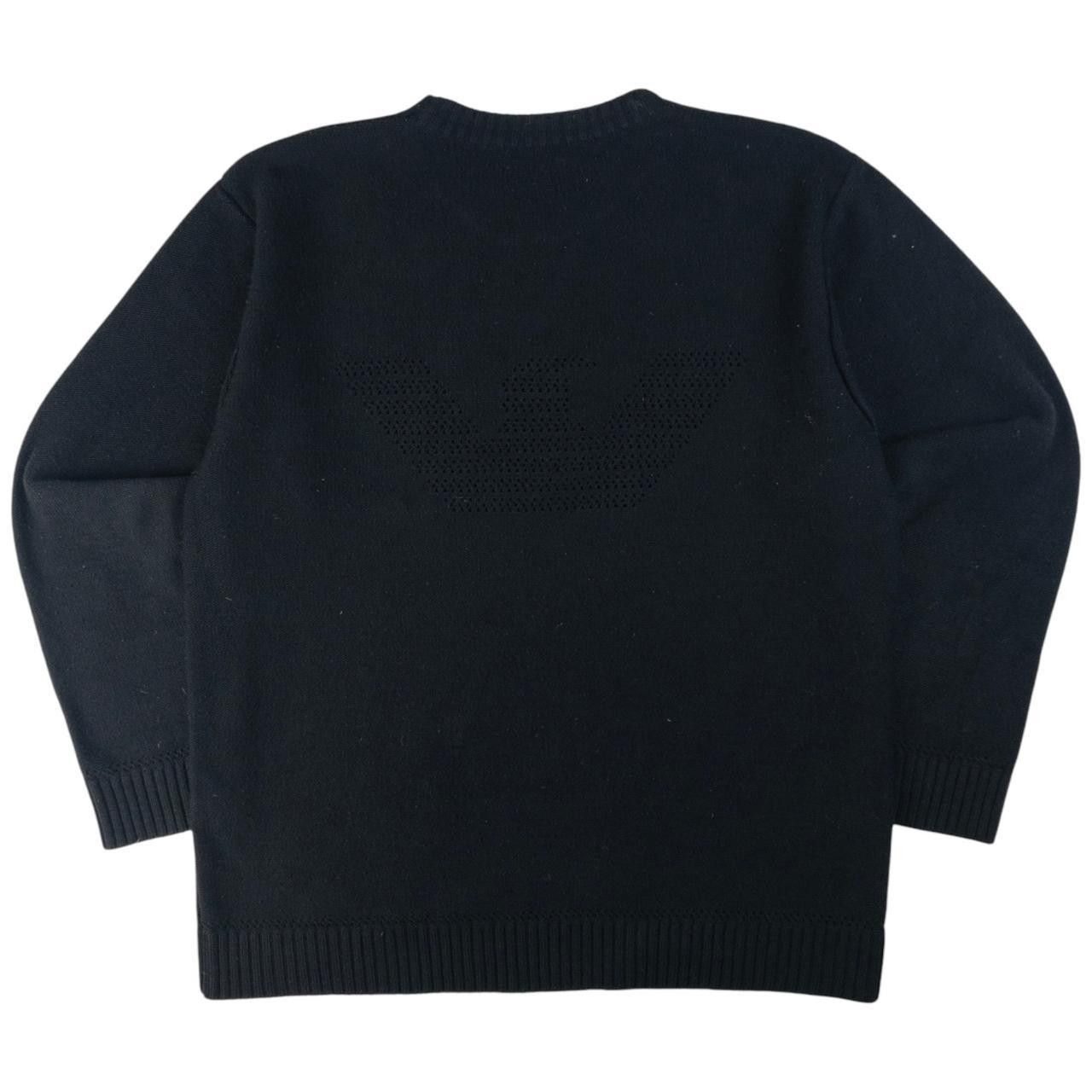 Armani Vintage Armani Jeans Knitted Jumper Size L Size US L / EU 52-54 / 3 - 2 Thumbnail