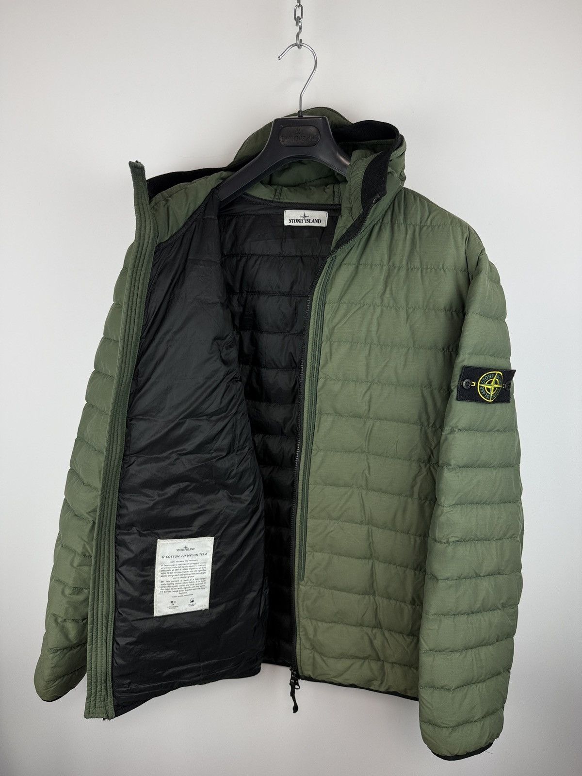 Stone Island Green O-Cotton / R-Nylon Tela Stone Island jacket - Size 3XL Size US XXL / EU 58 / 5 - 2 Thumbnail