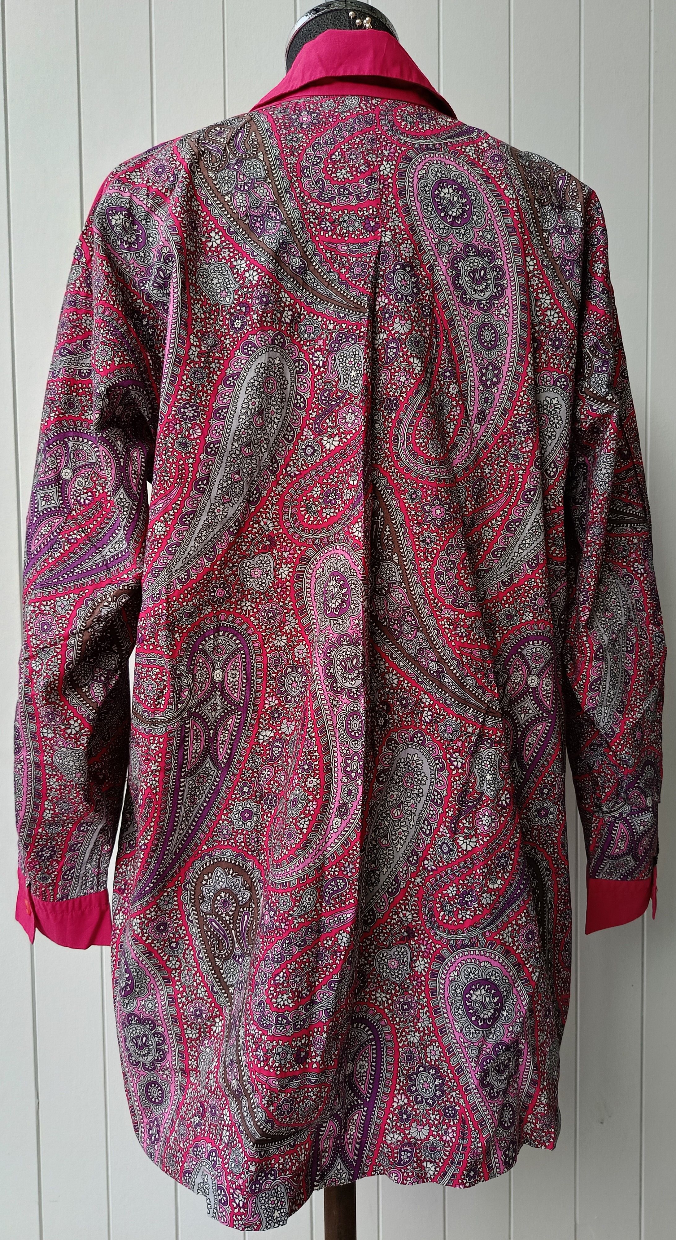 Issey Miyake × Japanese Brand Plantation by Issey Miyake Japan vintage paisley 90s shirt Size US M / EU 48-50 / 2 - 7 Thumbnail