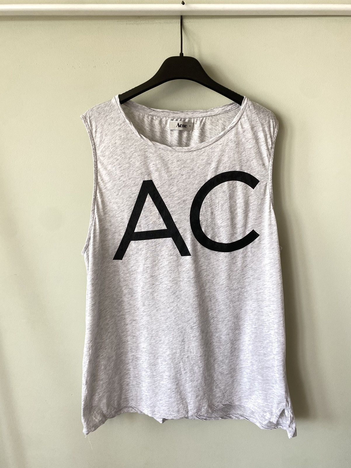 Acne Studios Acne Studios Zone Print Sleeveless T-Shirt AC SS12 Size US M / EU 48-50 / 2 - 1 Thumbnail