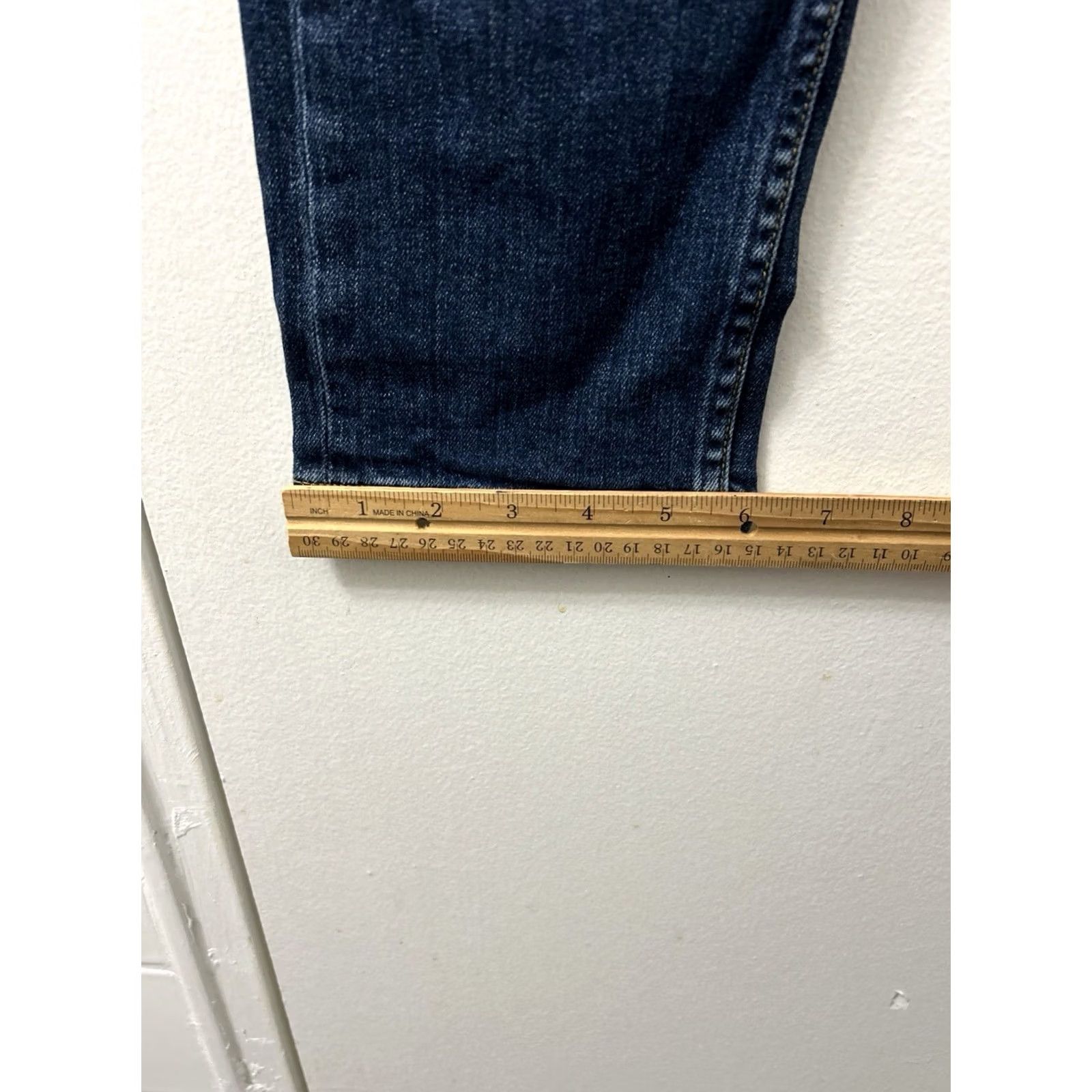 Rag & Bone Rag & Bone Jeans Slim Fit 2 Mens 29x32 Denim Blue Dark Wash Button Fly 5-Pocket Cotton Blend PU Stretch Regular Inseam 32 USA Made China Vintage: No Size US 29 - 6 Thumbnail