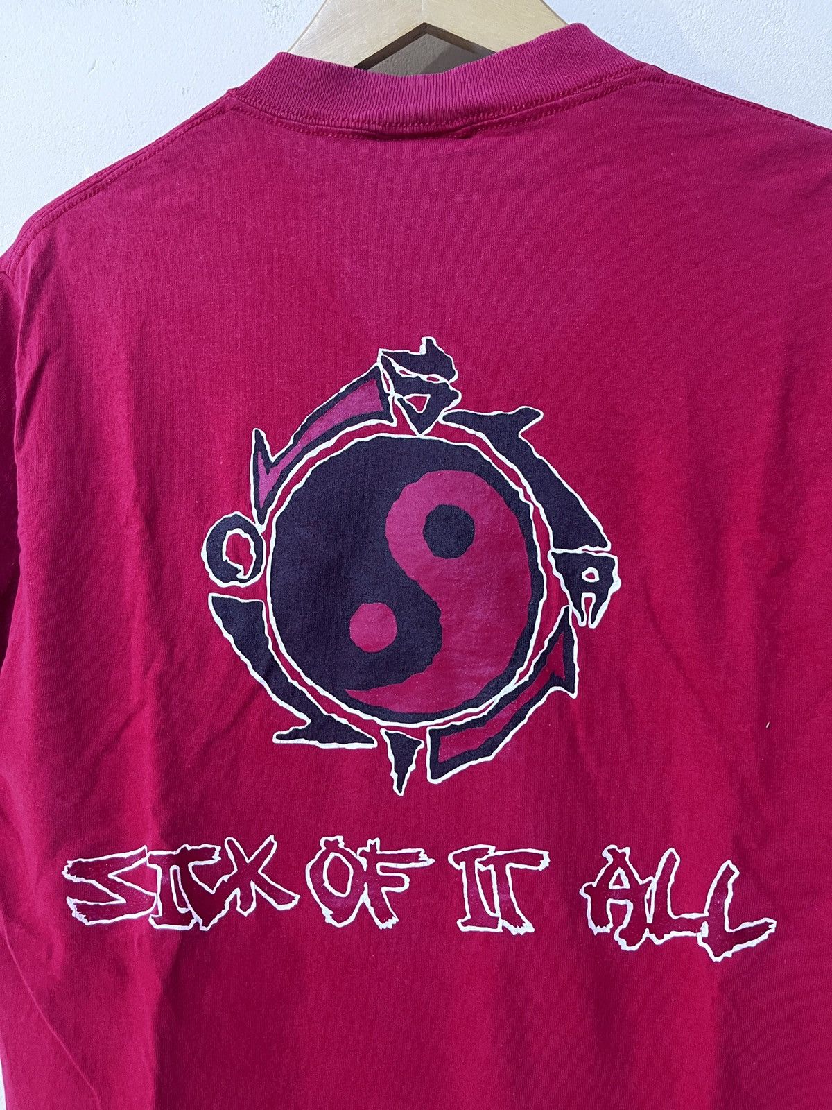 Band Tees Vintage Sick Of It all 1990 Size US M / EU 48-50 / 2 - 4 Thumbnail