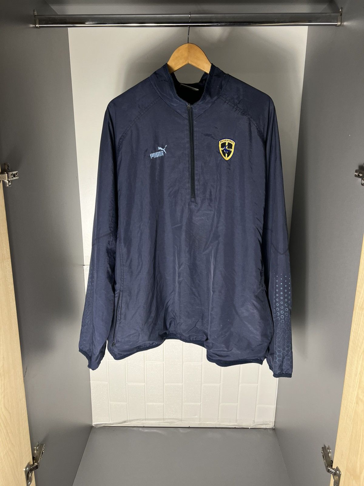 Puma VINTAGE PUMA FC CARDIFF CITY ENGLAND SOCCER JACKET RETRO 90s Size US XXL / EU 58 / 5 - 5 Thumbnail