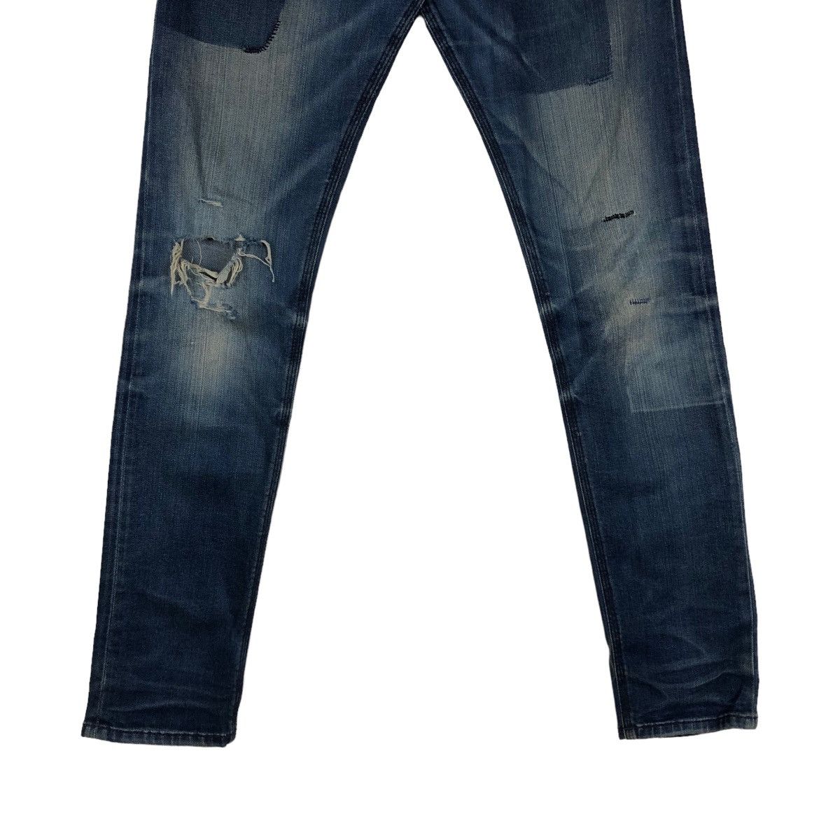 Diesel 🔥Vintage Slim Cut Denim Biker Wear Diesel Distressed Design Size US 30 / EU 46 - 5 Thumbnail