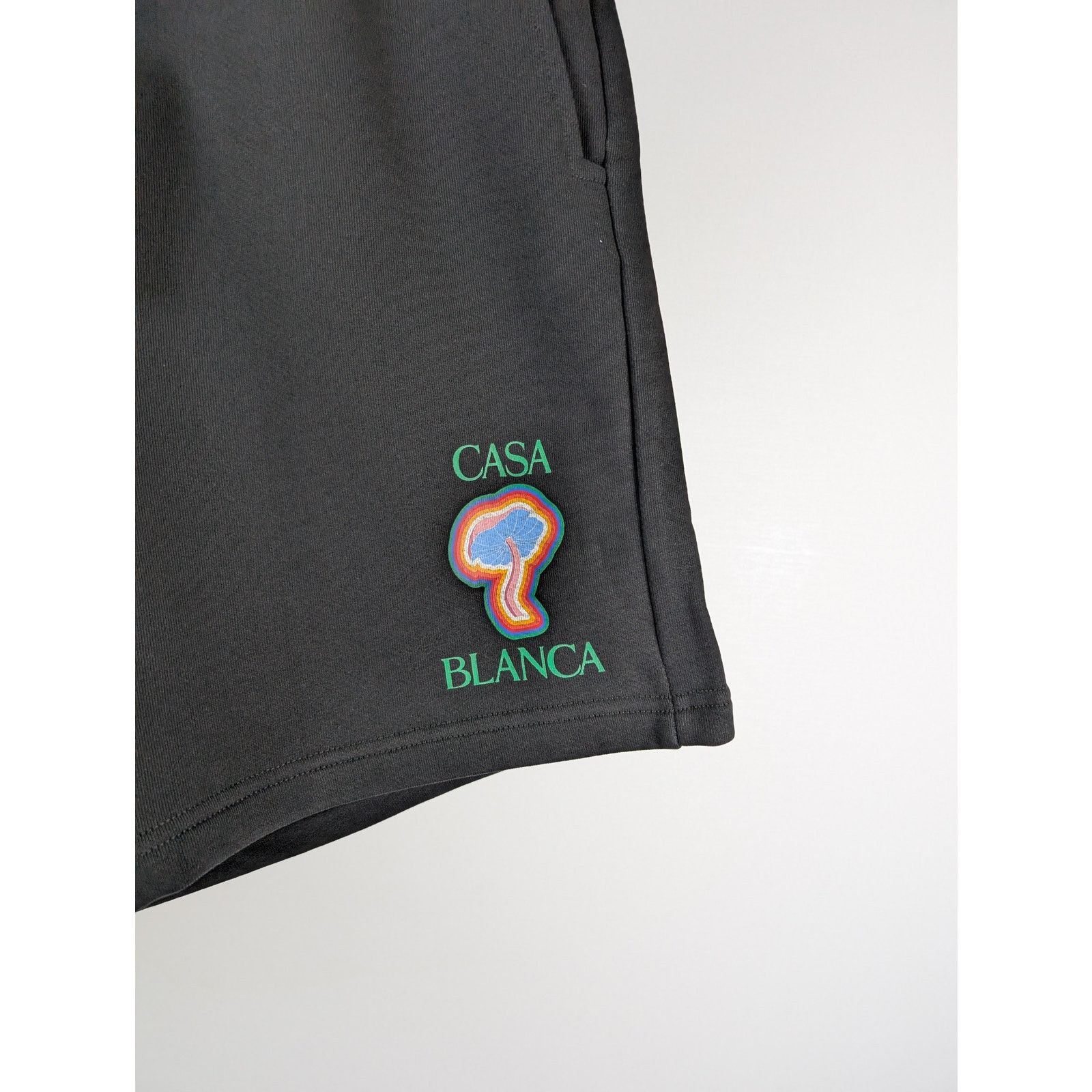 Casablanca o1rshd1 Mushroom Printed Sweatshort in Black Size US 36 / EU 52 - 5 Thumbnail