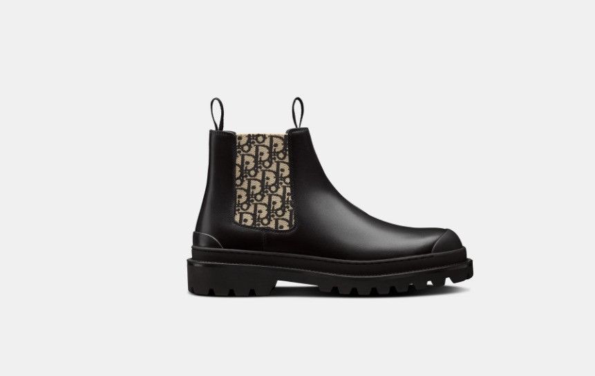 Dior o1w1db10325 3BO28 Chelsea Boots in Black Size US 5.5 / EU 38 - 1 Thumbnail