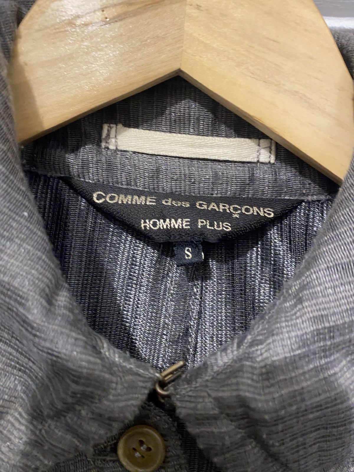 Comme des Garcons Homme Plus Sheer short sleeve trench coat Size US S / EU 44-46 / 1 - 4 Thumbnail