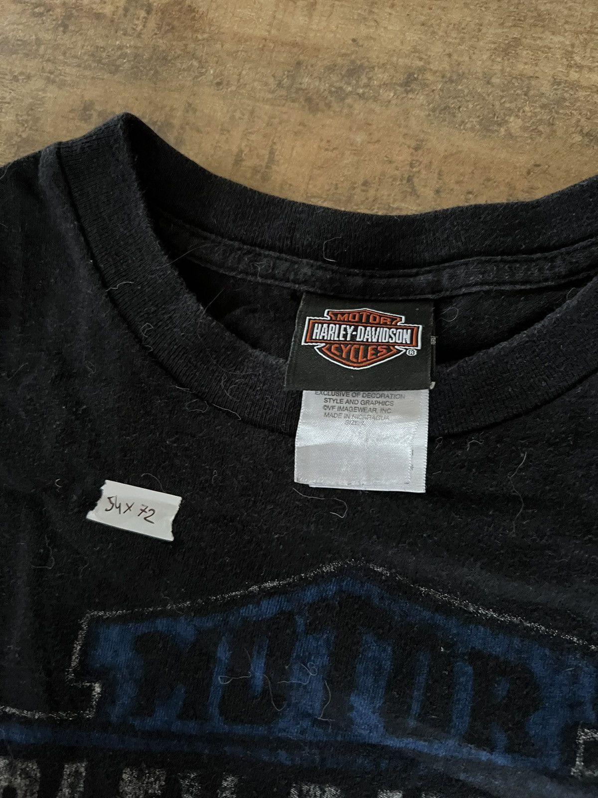 Harley Davidson × Vintage Harley davidson, M, T-shirt, moto Las Vegas nv tee Tis Size US L / EU 52-54 / 3 - 5 Thumbnail