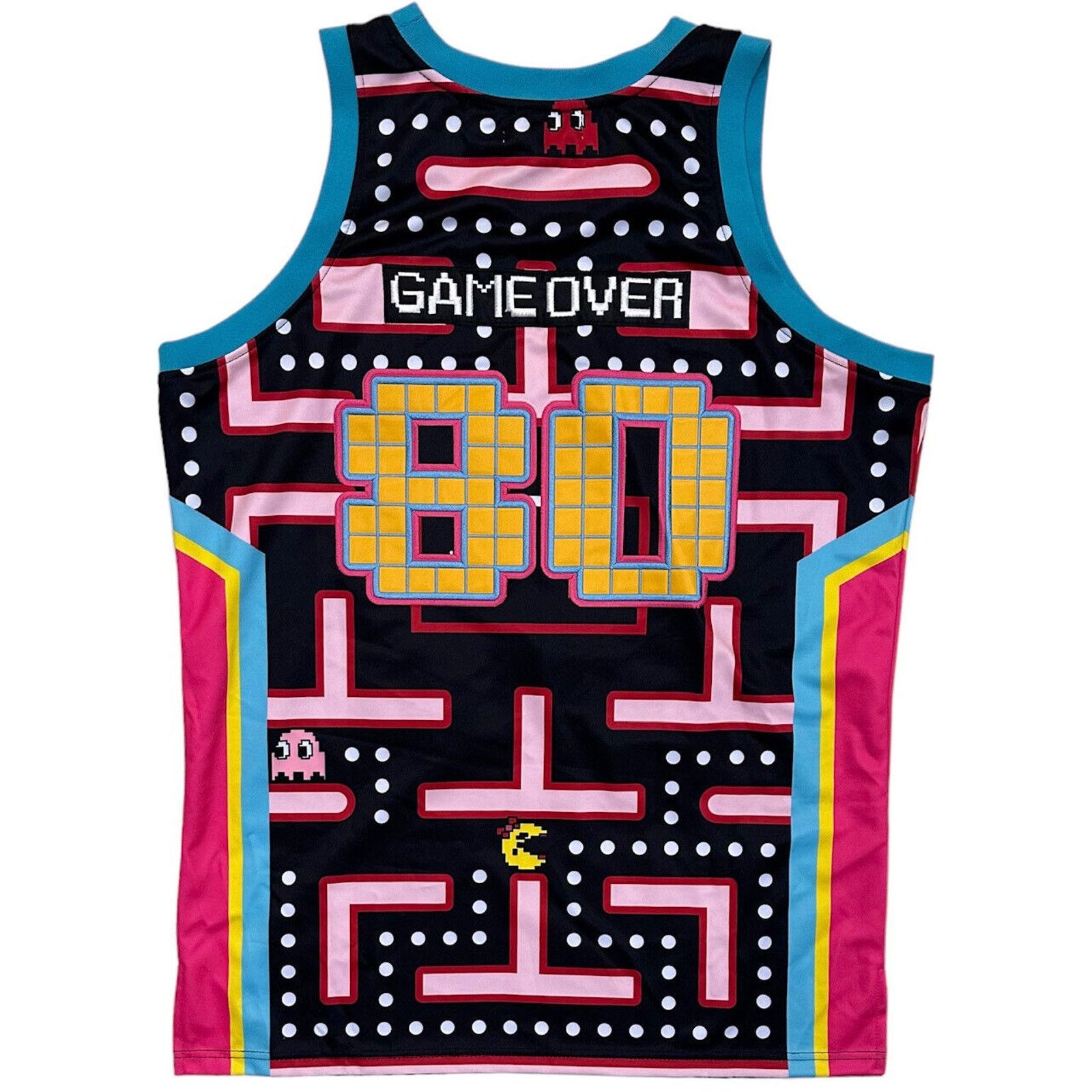 Other Pac-Man Video Game Men's Headgear Classics Basketball Jersey Size US XL / EU 56 / 4 - 3 Thumbnail