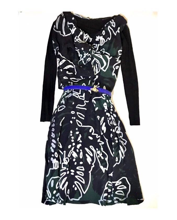 Vivienne Westwood Vivienne Westwood Botanical Pattern Dress Size XS / US 0-2 / IT 36-38 - 6 Thumbnail