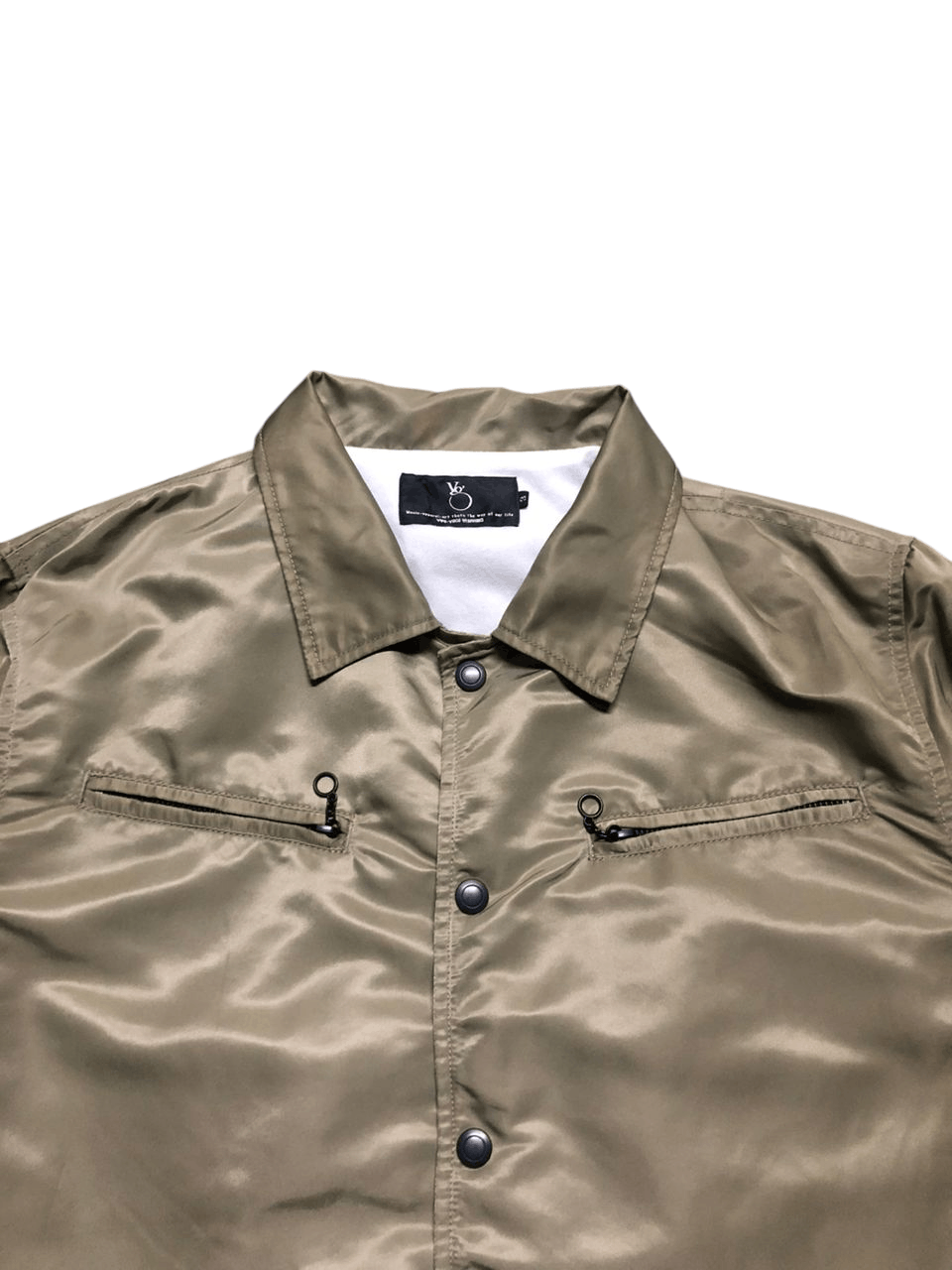 Japanese Brand Vintage Virgo Nylon Jacket Snap Button Military Style Size US L / EU 52-54 / 3 - 4 Thumbnail