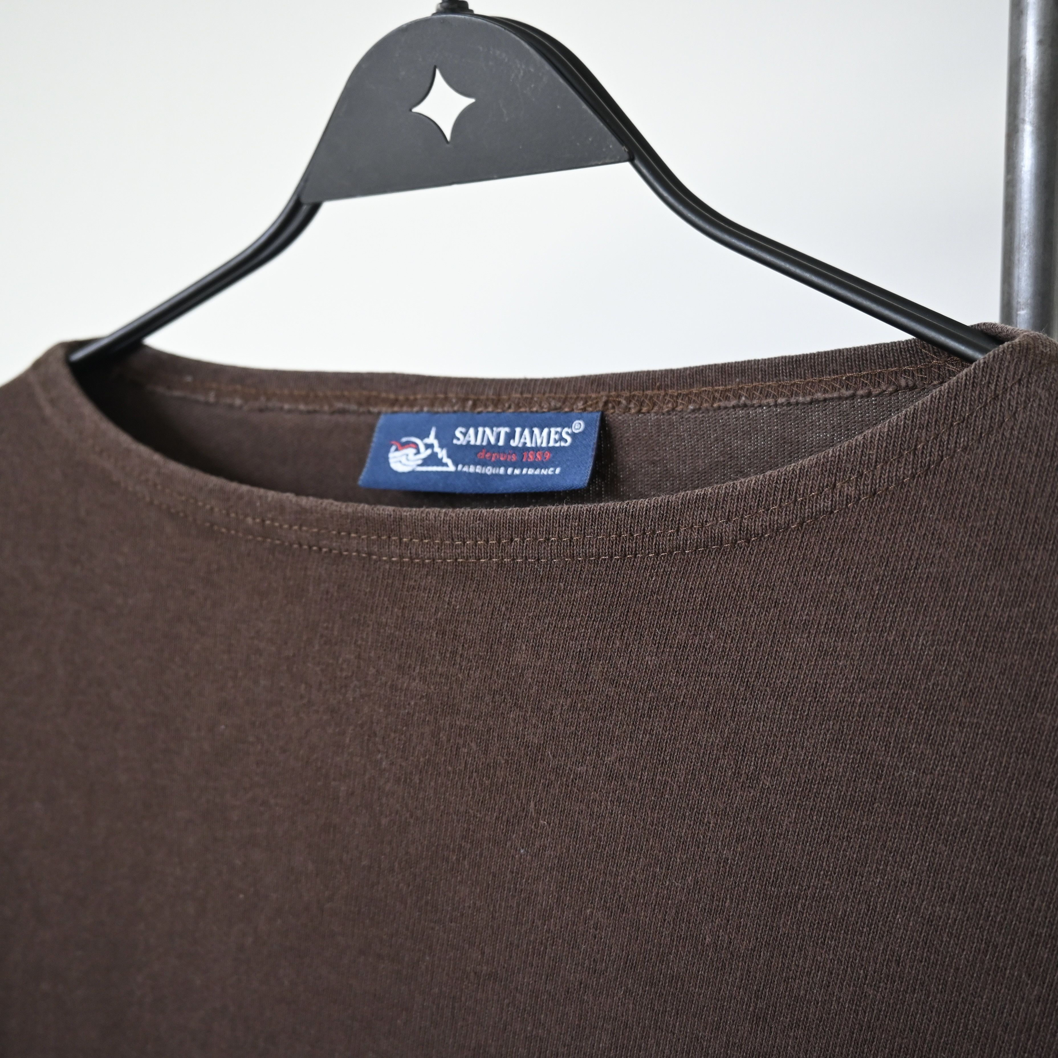 Saint James SAINT JAMES "OUESSON" heavyweight solid breton shirt, 4/M Size US M / EU 48-50 / 2 - 6 Thumbnail