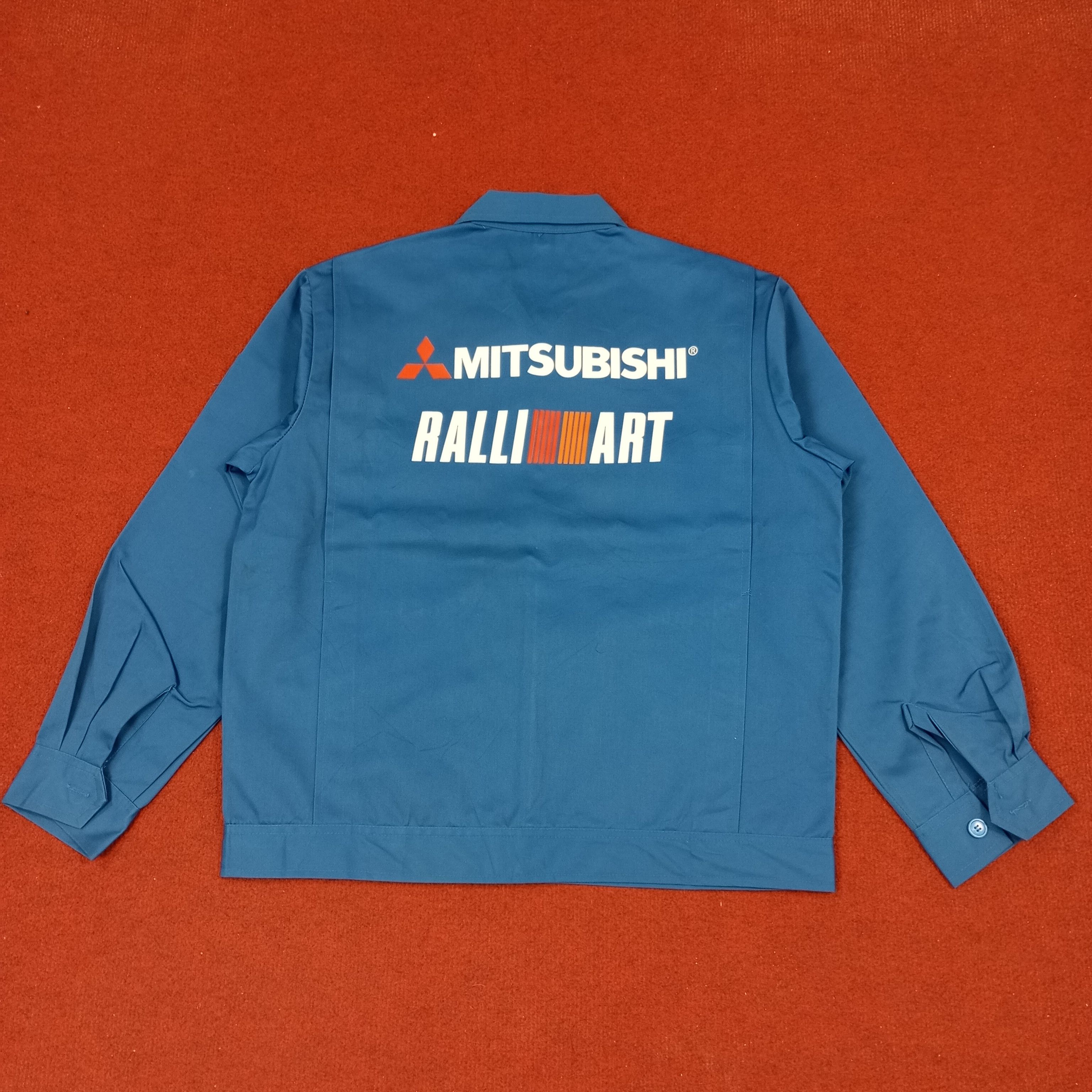 Japanese Brand × Vintage Mitsubishi Japanese Motorsports Custom Jacket c220n10 Size US S / EU 44-46 / 1 - 1 Thumbnail