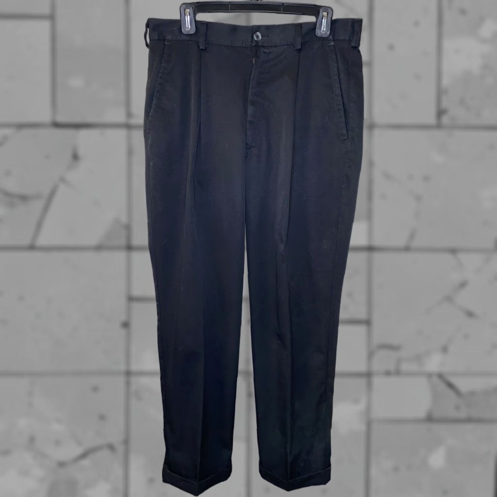 Nike Nike Mens Golf Pants 34 X 32 Black Polyester Size US 34 / EU 50 - 1 Thumbnail