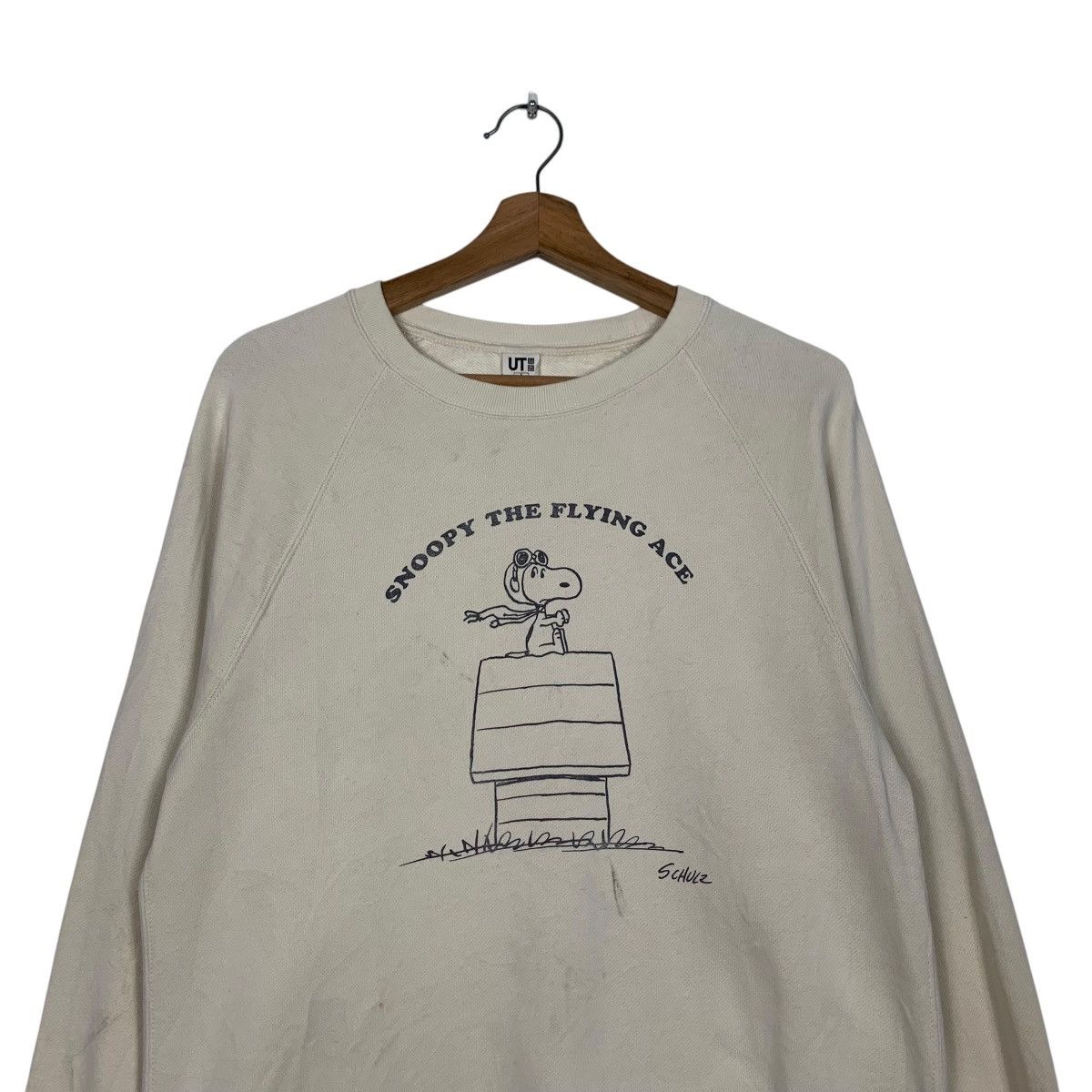 Peanuts PEANUTS Snoopy the Flying Ace Sweatshirt #2388-C107 Size US S / EU 44-46 / 1 - 2 Thumbnail