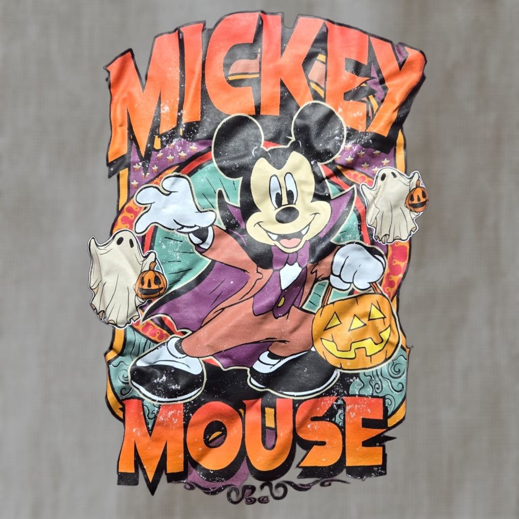 Comfort Colors Disney Mickey Mouse Shirt Adult Large Purple Cotton Graphic Print Short Sleeve Halloween Mens Size US L / EU 52-54 / 3 - 1 Thumbnail