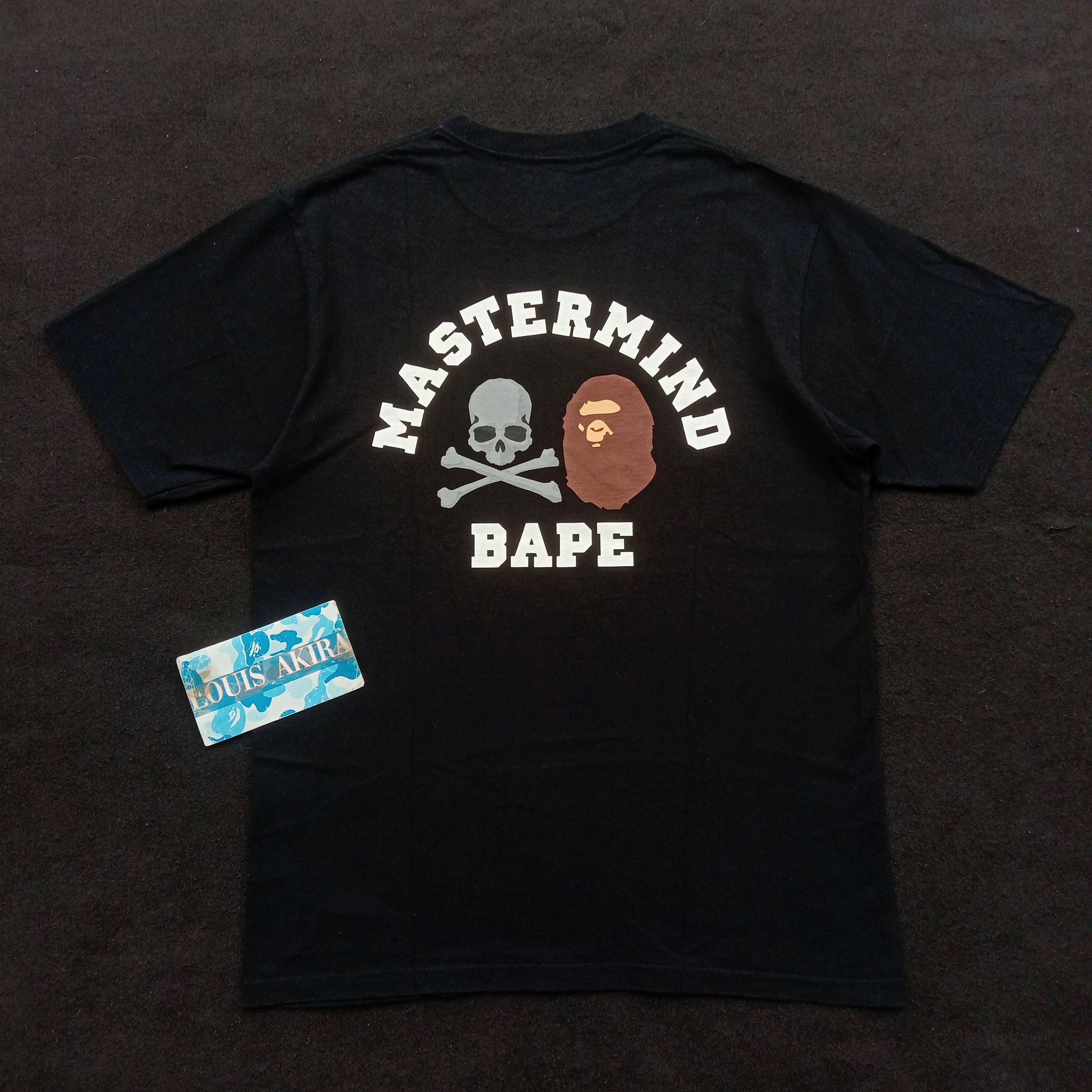 Bape 2020 Bape VS Mastermind Tee Size US S / EU 44-46 / 1 - 3 Thumbnail