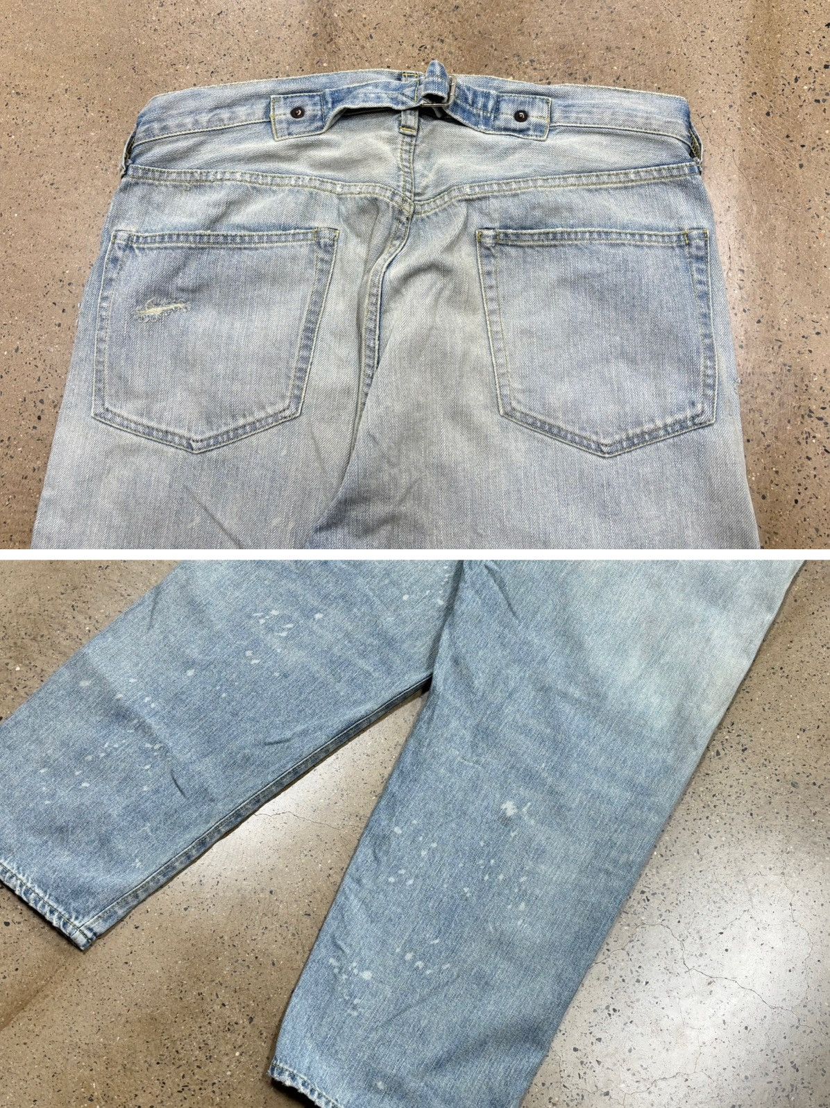 A.PRESSE A.Presse 25aw No.37 Washed Wide Denim Size US 32 / EU 48 - 7 Thumbnail