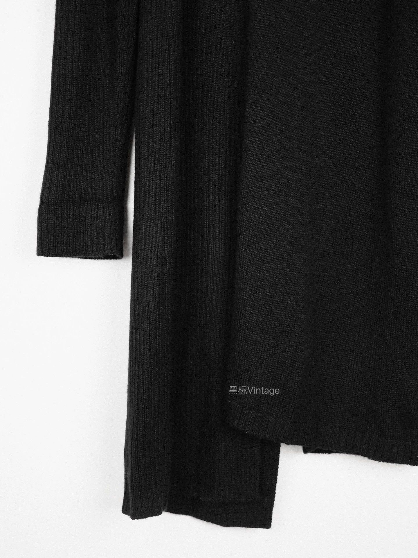 Yohji Yamamoto Yohji Yamamoto 19AW Vintage Asym Collar Sweater Women's Size XS / US 0-2 / IT 36-38 - 5 Thumbnail