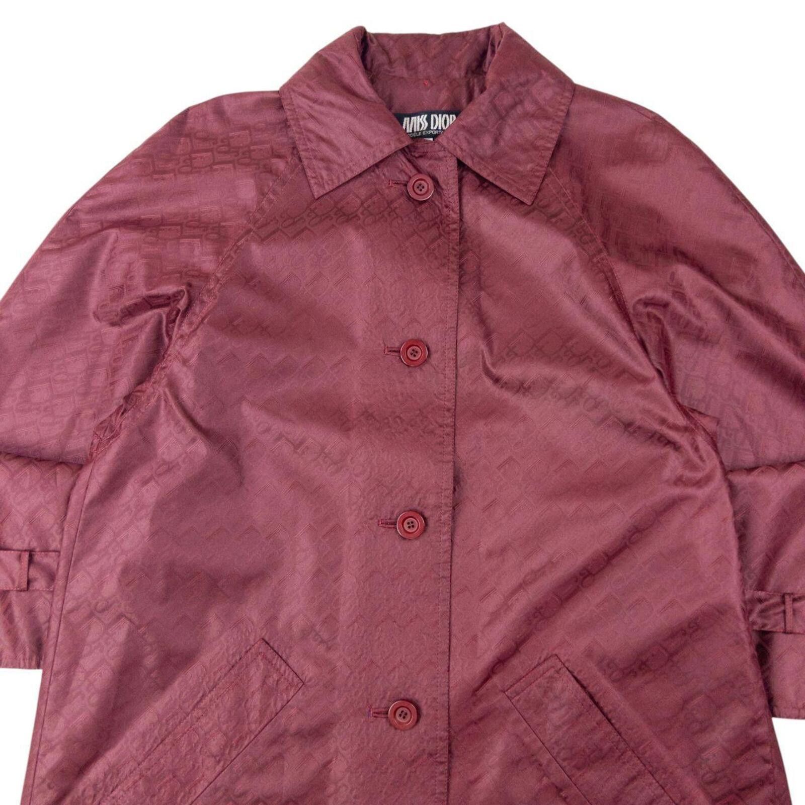 Dior Vintage 70s Dior Monogram Jacket Womens Size L Size L / US 10 / IT 46 - 4 Thumbnail