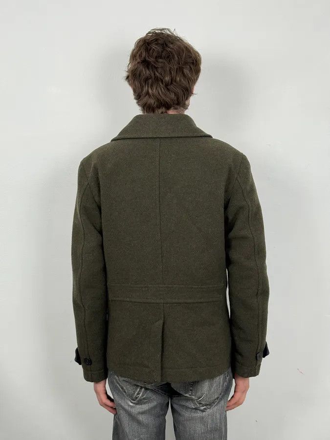 Diesel Diesel Khaki Green Wool Duffle Coat Size US S / EU 44-46 / 1 - 3 Thumbnail