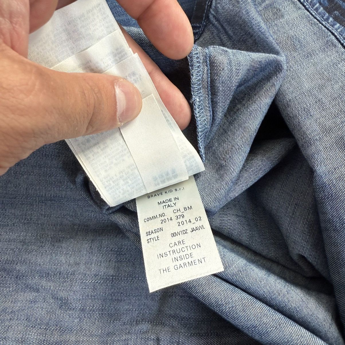 John Galliano John Galliano Button Up Denim Shirt Size M / US 6-8 / IT 42-44 - 8 Thumbnail