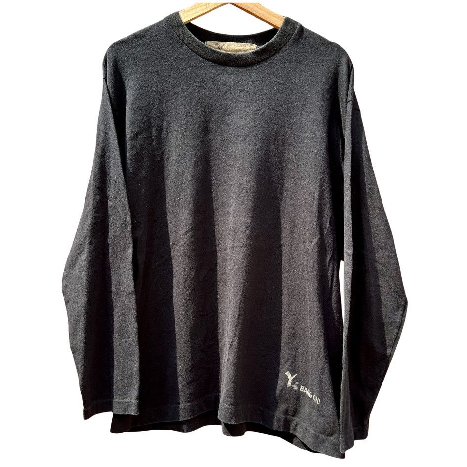 Y's Y's BANG ON! by Yohji Yamamoto Black L/S Tee Size US L / EU 52-54 / 3 - 1 Preview