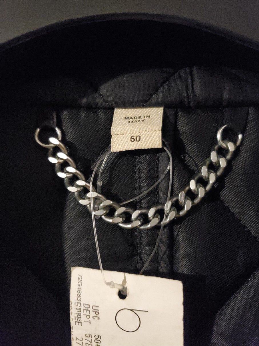 Burberry Burberry London Leather-trimmed Quilted Jacket Sz. 50 Size US M / EU 48-50 / 2 - 4 Thumbnail