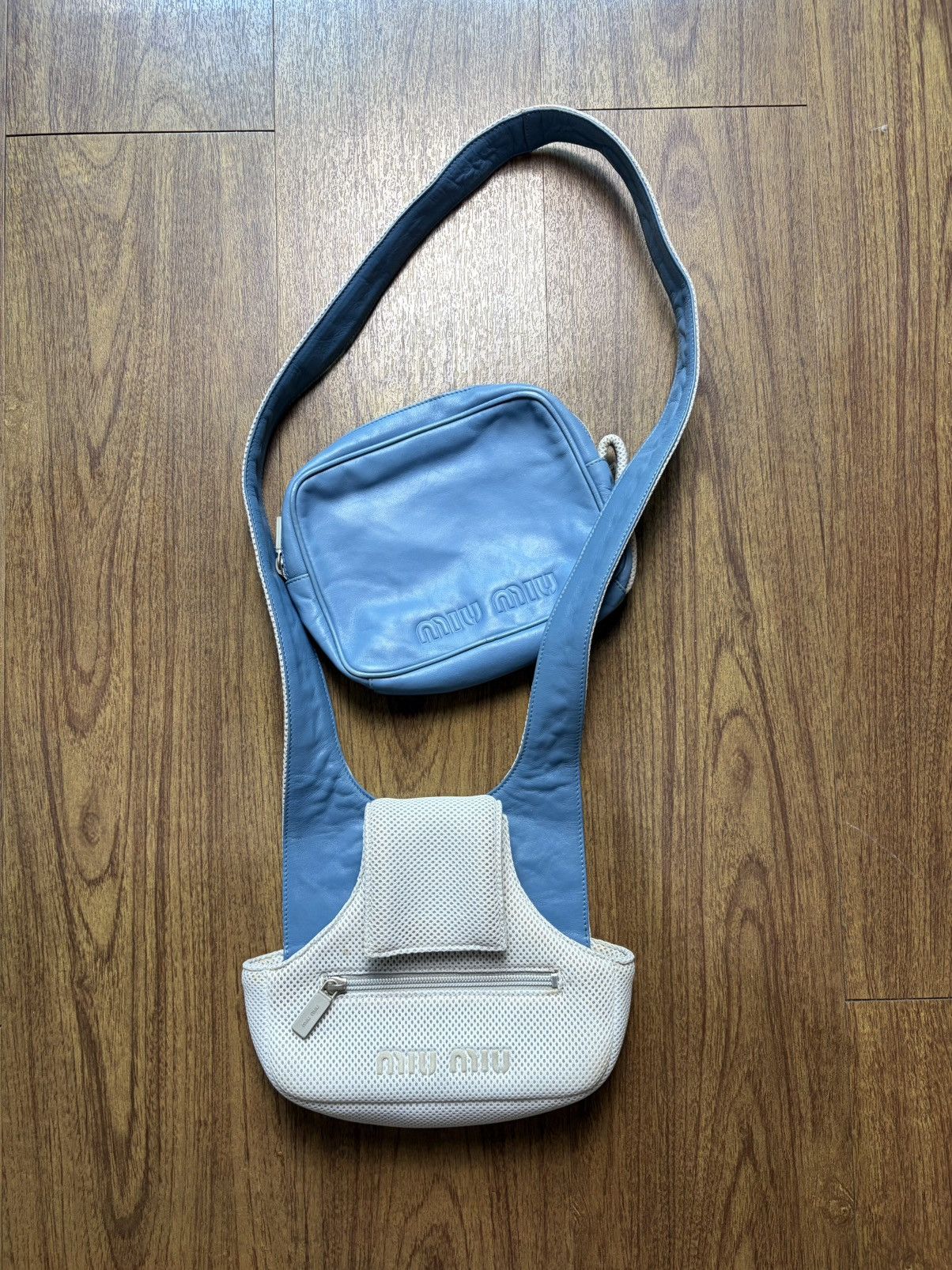 archive vintage 名作MIUMIU nylon body bag Miu Miu Miu Miu Archive Nylon bag | Grailed