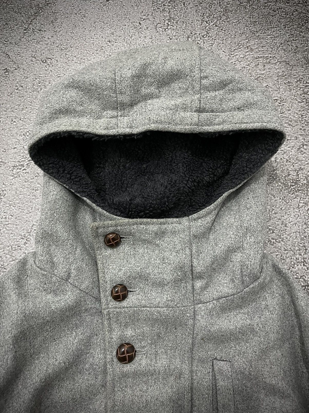 Japanese Brand Japanese GELEONE Wool Hood Jacket Size US M / EU 48-50 / 2 - 3 Thumbnail